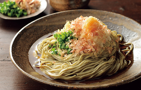 味わい深い冬の生へぎそば