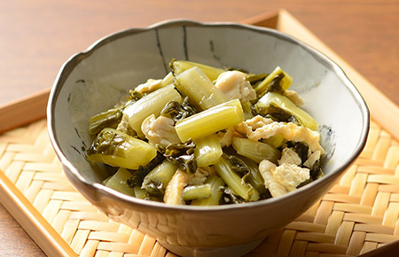 雪国の郷土料理「煮菜」