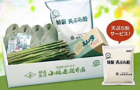 魚沼産アスパラセット